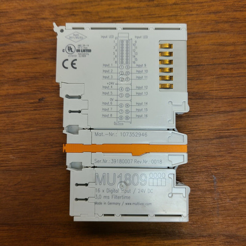 Beckhoff El1809 Mu1809 Multivac # Digital Input Module Usa