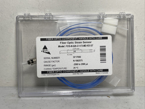 Fiso Fiber Optic Strain Sensor Fos-N-Ba-C1-F2-M2-R2-St