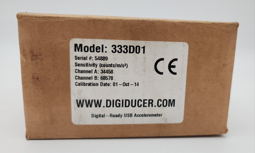 Digiducer 333D01 Usb Digital Accelerometer With Magnet 333D01