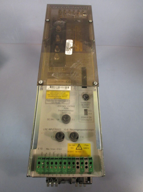 Indramat Ac Servo Power Supply Tvm 2.4-050-220/300-W1/115/220