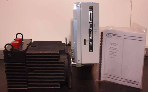 Cleveland Motion Controls Cmc Pm Servo Motor W/ Ac Servo-Amplifier