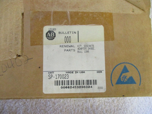 Allen Bradley Bulletin 000 Kit Discrete Adapter 24Vdc Sp-170023