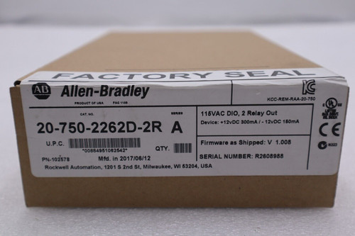 Allen Bradley 20-750-2262D-2R /A Powerflex 750