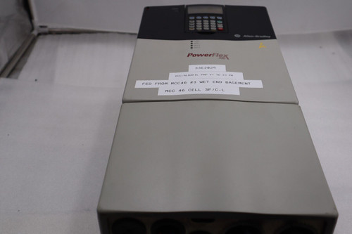 Allen-Bradley Vfd Powerflex 700, 20Bd040A3Nynann0, 30 Hp, 480V, 460 Hz Stoc 1846