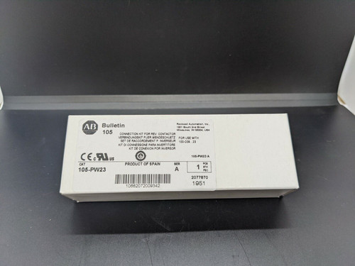 Allen-Bradley 105-Pw23 Mcs 100-C, 104-C, 700-Cf, 700S-Cf Accessories