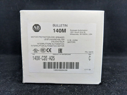 Allen Bradley 140M-C2E-A25 Standard Magnetic Trip