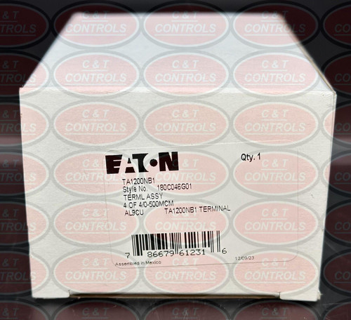 Eaton Ta1200Nb1 1200A (4) #4/0 Awg-500 Kcmil