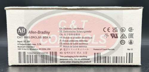 Allen Bradley 1692-Zrclss 24Vdc Circuit Protection