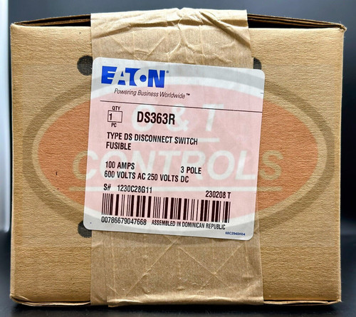 Eaton Ds363R 100A 3P Disconnect