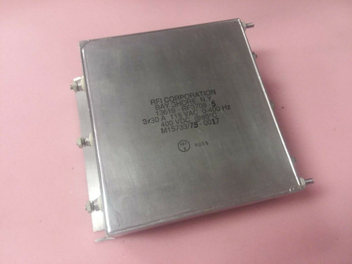 M15733/75-0017 , Rfi , Filter 115 Vac 400 Vdc 0-400Hz