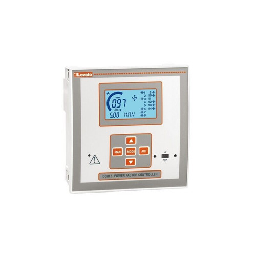 Dcrl8 Lovato Automatic Power Factor Controller, Dcrl Series, 8 Steps