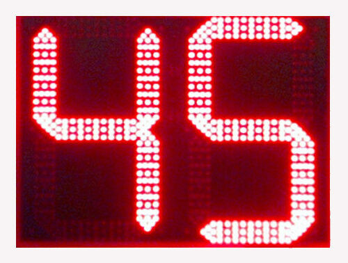 Sports Radar Dl1811 Red Led Display With Two 18" Digits