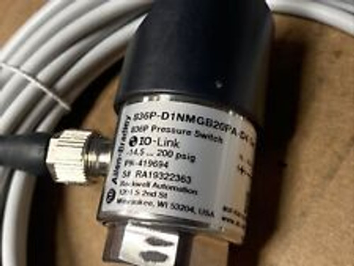 Allen Bradley 836P Pressure Switch 836P-D1Nmgb20Pa-D4 Series A