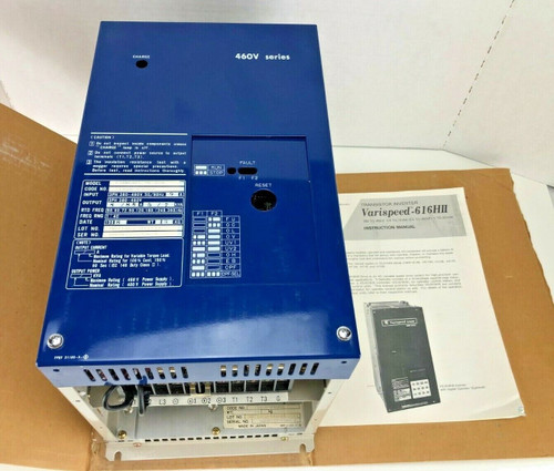 Yaskawa 460V Series Cimr-H3.7B.D04 Varispeed-616Hii Transistor Inverter