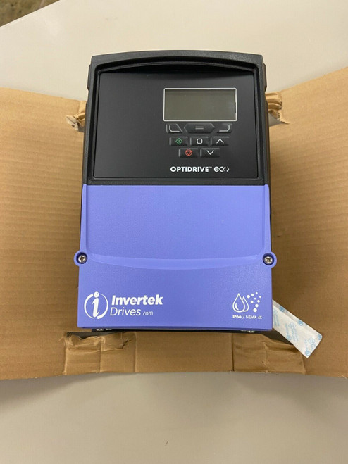 Invertek 2Hp (1.5Kw) 4.1A, 380-480V, 3-Phase Drive - Part #: Odv-3-240041-3F1A-M