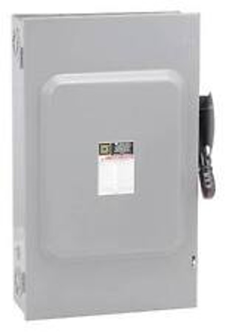 Square D Hu364 Safety Switch,600Vac,3Pst,200 Amps Ac