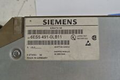 Siemens Simatic S5 6Es5 308-3Ua12 I/O Module In 6Es5 491-0Lb11 Adaption Casing