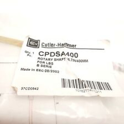 Cutler Hammer Cpdsa400 Rotary Disconnect Shaft, Length: 400Mm, For Type D