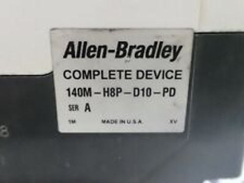 Allen Bradley 140M-I8 Motor Circuit Protector 50 Amp 600V 140M-I8P-C50S-M