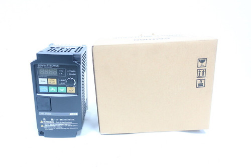 Omron 3G3JX-A2004 Vfd Drive 200-240v-ac 0.5-400hz 1/2hp