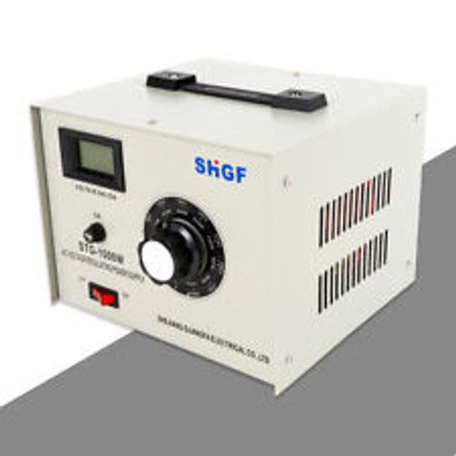 Autotransformer Voltage Regulator Power Supply 0- 300V Variac Voltage Regulator