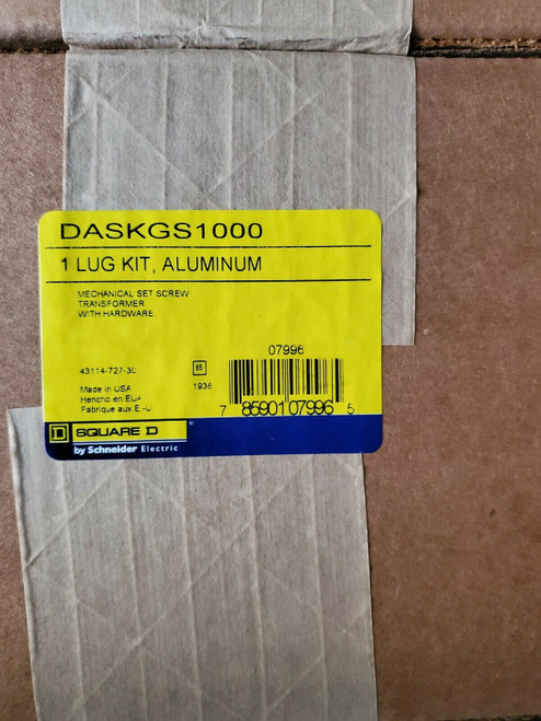 Daskgs1000 Aluminum Square D Transformer Lug Kit Box