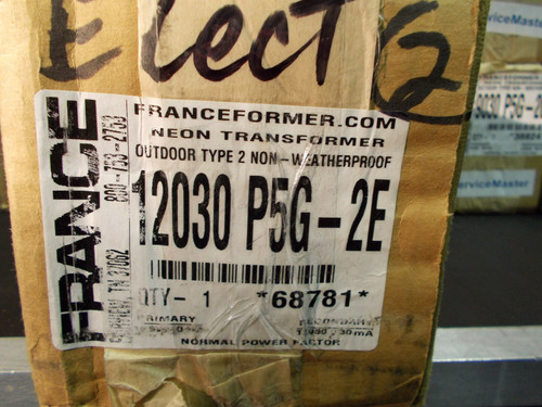 France Electric 12030 P5G-2E Outdoor Type2 Neon Transformer