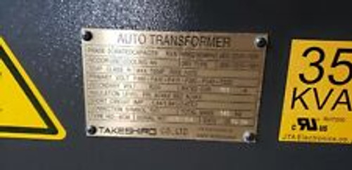 Takeshiro Auto Transformers 35Kva