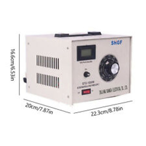 Single Phase Voltage Regulator Ac Variac Autotransformer Voltage Regulator Power