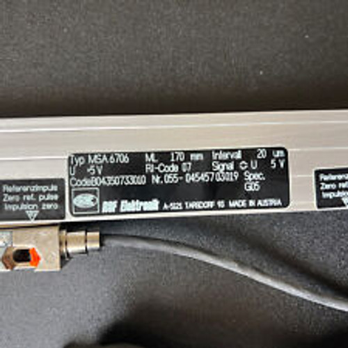 Rsf Elektronik Msa 6706 Ml 170 Mm Linear Scale (Encoder)
