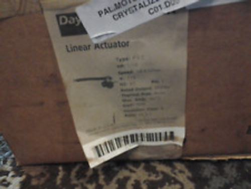 Dayton Linear Actuator 4Z846 ,115Vac,300 Lb.,12 In, Replaced By 1Xfy1