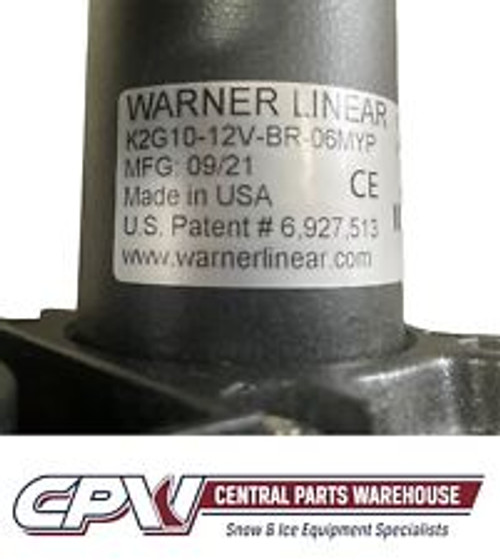 K2G10-12V-Br-06 Warner Liner Electric Actuator