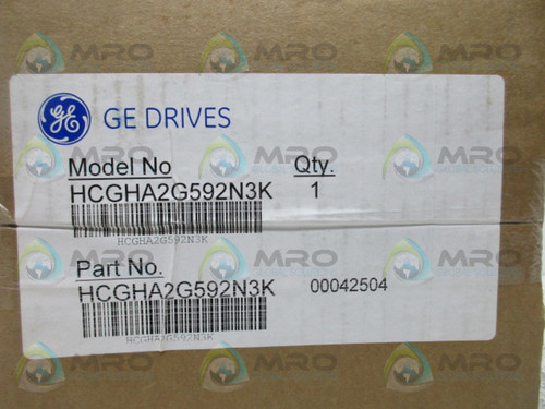 General Electric Hcgha2G592N3K Adjustable Speed Drive