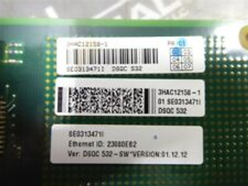 Abb Dsqc 532 S4C+ I/O Processor Card 3Hac12158-1