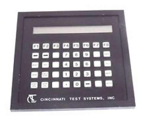 Cincinnati Test Systems Inc. Pm1 Rev. B Display Panel 1094501