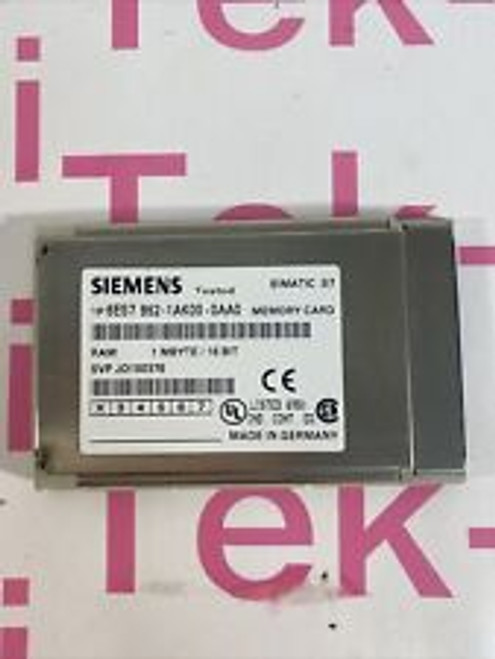 Siemens 6Es7952-1Ak00-0Aa0 Memory Card 6Es7 952-1Ak00-0Aa0