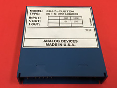 Analog Devices - Model #3B47-Custom - Isolated, Linearized Tc Input -
