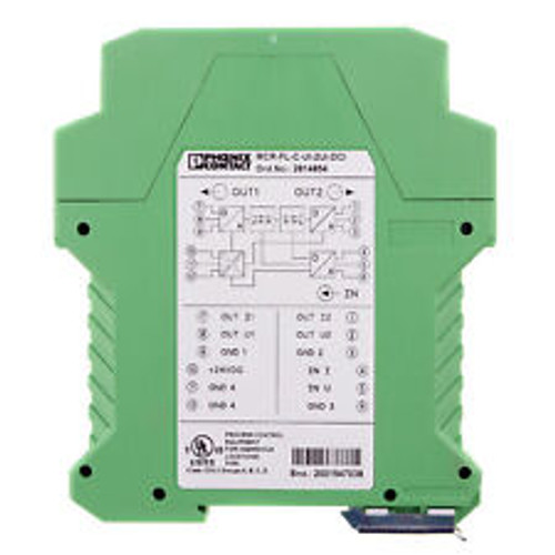 Phoenix Contact 2814854 Mcr-Fl-C-Ui-2Ui-Dci Din Mount Signal Conditioner, 0-10V,