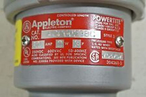 Appleton 60 Amp Powertite 2 Wire 3 Pole Cat: Acp6023Bc