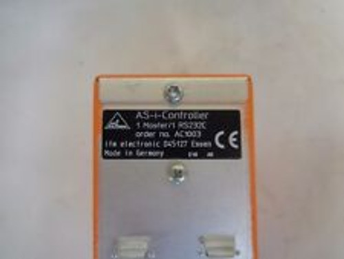 Ifm Efector 1 Master/1Rs232C As-I Controller