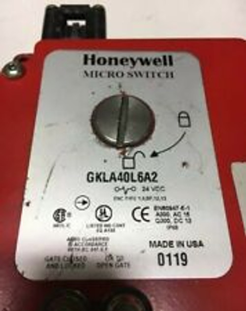 Honeywell Gkla40L6A2 Micro Switch 24 Vdc