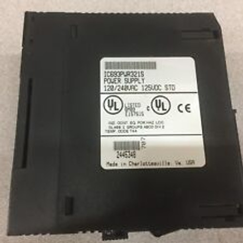 Ge Fanuc Series 90-60 120/240 Power Supply Ic693Pwr321S