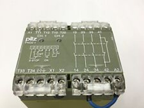 Pilz Pnoz 1 230 V Ac 3S1 Safety Relay, Input: 230Vac 6Va, 3X N/O Contacts