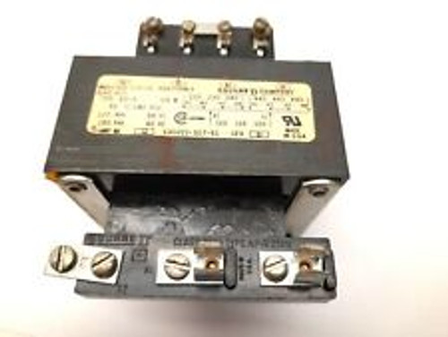 Square D 9070 Transformer, 220/240-440/480Vac Pri, 110/120Vac Sec Eo-3