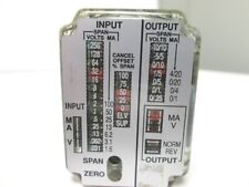 Wilkerson Mm4380A-1 Isolated Transmitter, Power: 115Vac 2.4Va 50/60Hz