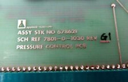 678621 / W Pcb, Pressure / Applied Materials Amat