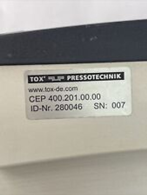 Tox Pressotechnik Cep 400.201.00.00 Interface Panel 280046 24Vdc