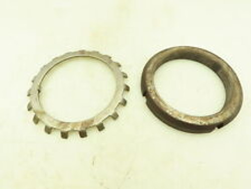 An24 Bearing Locknut 4.71" With Lockwasher W24 Lot Of 4