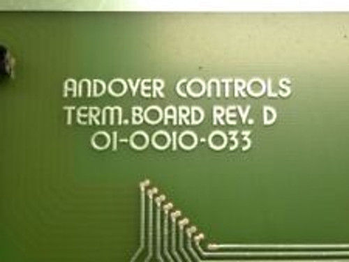 Andover Controls 01-0010-033 Iou Board Rev. D