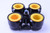 sorvall centrifuge rotor rth-750 w/ (4) rotor buckets 11788